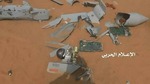 Hình ảnh chiếc MQ-9 bị bắn hạ