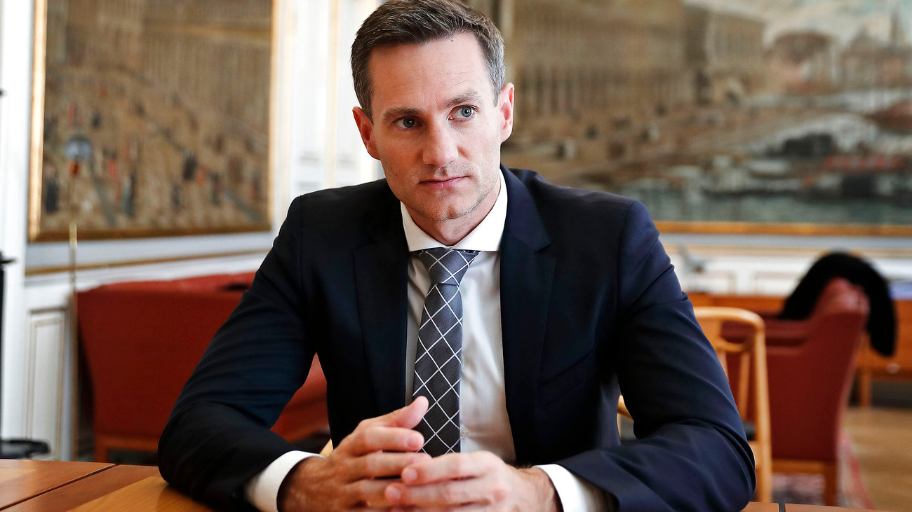 Chủ tịch Ủy ban Quốc phòng Quốc hội Đan Mạch Rasmus Jarlov