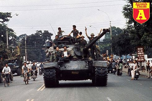 Xe tăng M48 bị quân đội Việt Nam thu giữ từ quân đội Sài Gòn