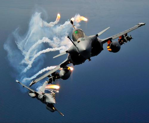 Chiến đấu cơ Rafale của Pháp sản xuất.