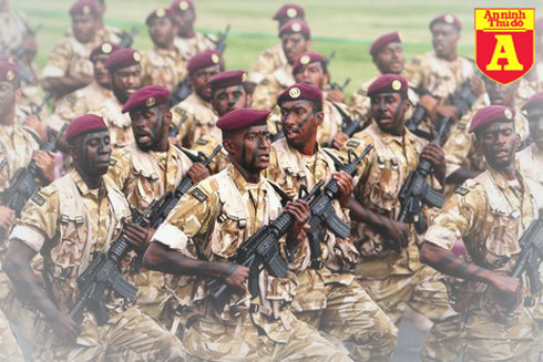 Quân đội Qatar nhỏ bé nhưng được trang bị đầy đủ vũ khí hiện đại Quân đội Qatar nhỏ bé nhưng được trang bị đầy đủ vũ khí hiện đại