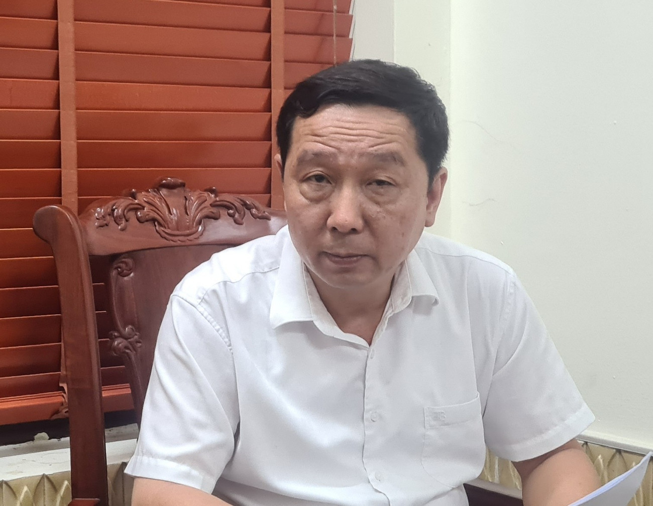 Ông Phan Thanh Tùng (Phó Chủ tịch Thường trực UBND huyện Thường Tín, Hà Nội)