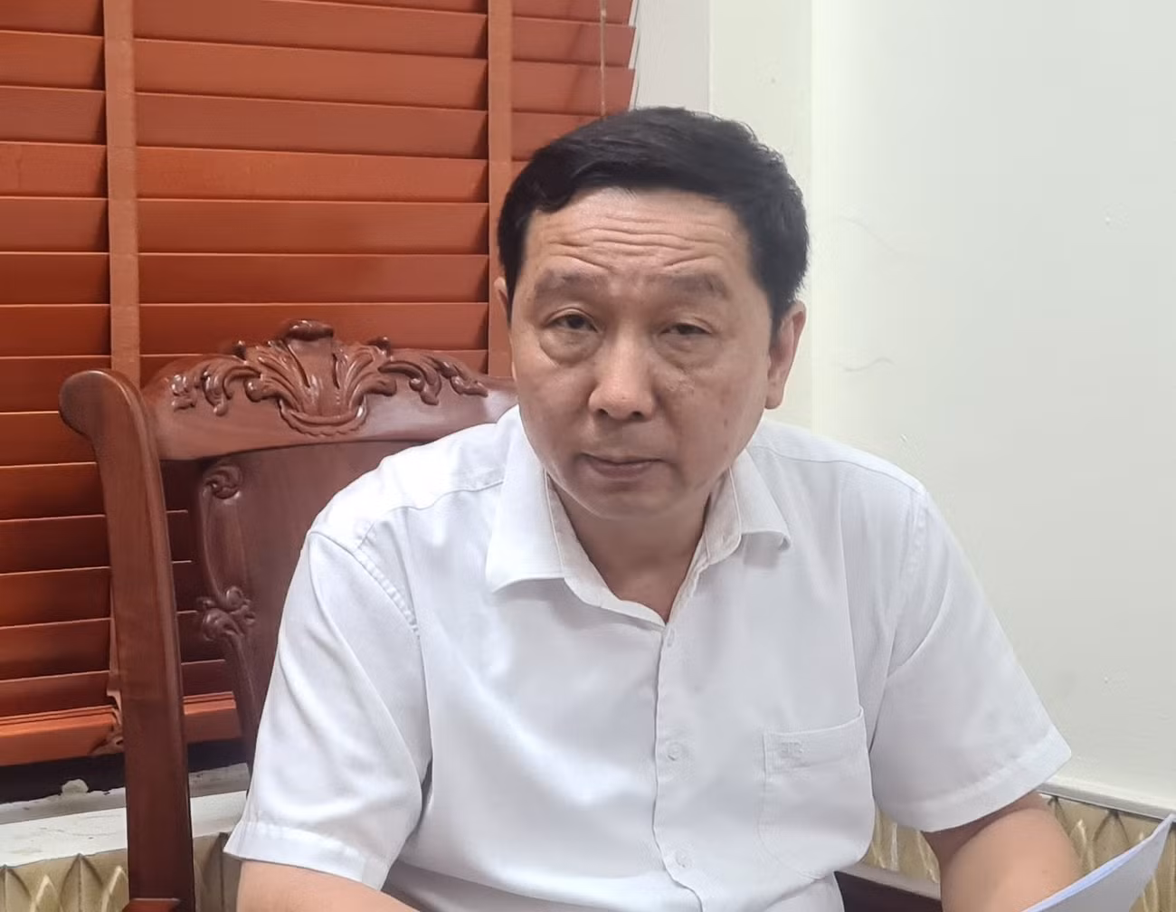 Ông Phan Thanh Tùng (Phó Chủ tịch Thường trực UBND huyện Thường Tín, Hà Nội)