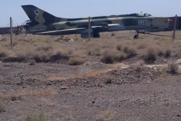 Chiến đấu cơ Su-22 Taliban mới thu giữ được của quân đội Afghanistan