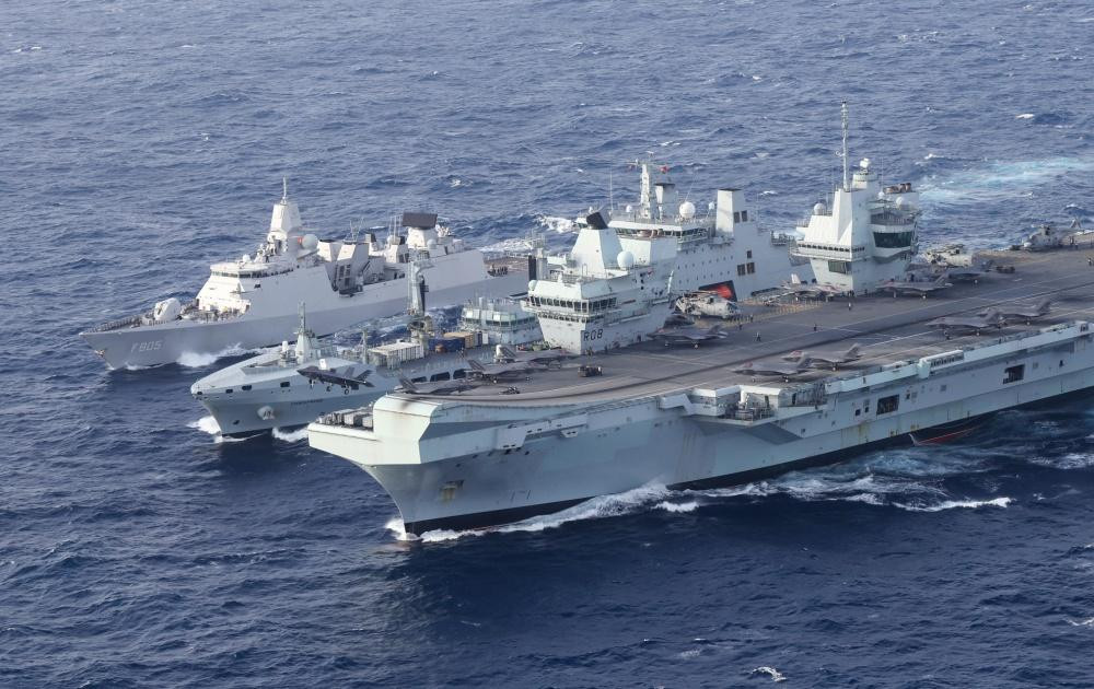 Mỹ, Anh quyết vớt xác tiêm kích F-35B sau khi nó rơi xuống biển Địa Trung Hải