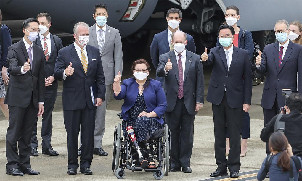 Phái đoàn của Mỹ tới đảo Đài Loan Phái đoàn của Mỹ tới đảo Đài Loan