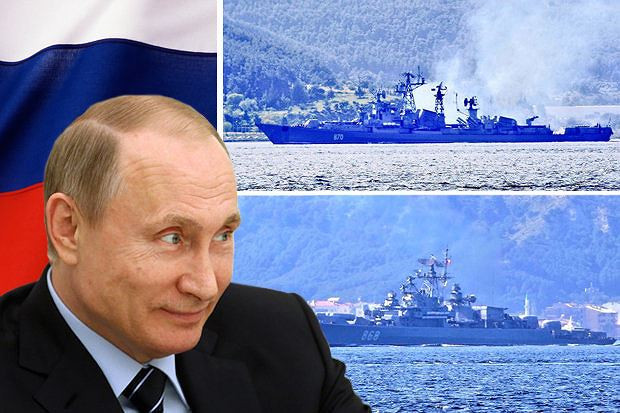 Chiến hạm săn ngầm của Nga được Tổng thống Putin phái sang Syria để ứng biến trong tình hình nóng