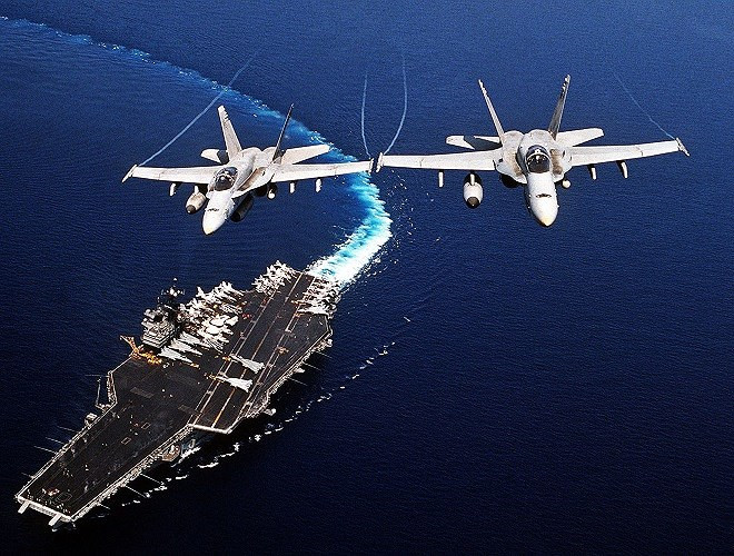 Máy bay F/A-18 của không quân Mỹ