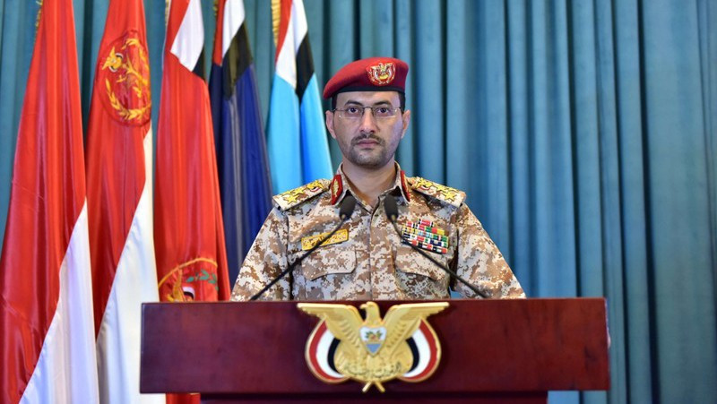 Phát ngôn của nhóm vũ trang Houthi, ông Yahya Saree Phát ngôn của nhóm vũ trang Houthi, ông Yahya Saree