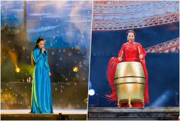 Hiền Thục, Võ Hạ Trâm “cháy hết mình” ở phố đi bộ Nguyễn Huệ ngày đại lễ 