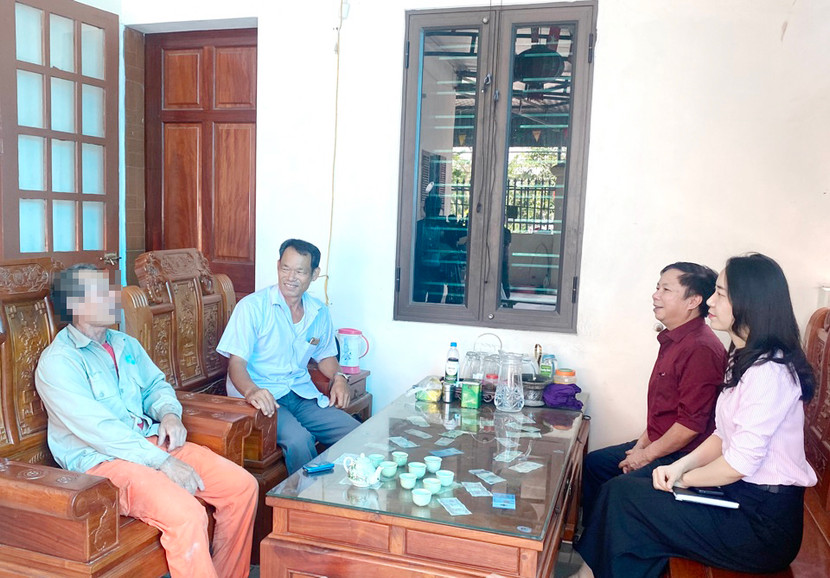 Ông B.V.B kể lại sự việc bị kẻ mạo danh công an gọi điện thoại yêu cầu chuyển tiền