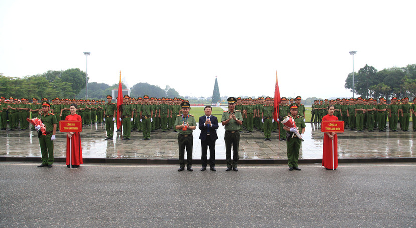 Hội thi nhận được sự quan tâm của đông đảo CBCS lực lượng công an