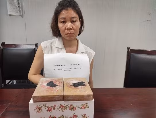 Nguyễn Thị Cúc và tang vật vụ án