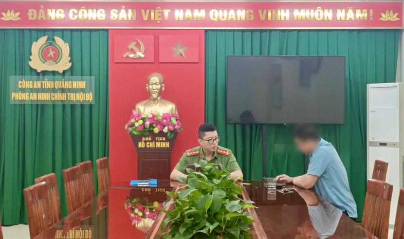 Cơ quan Công an làm việc với trường hợp vi phạm Cơ quan Công an làm việc với trường hợp vi phạm