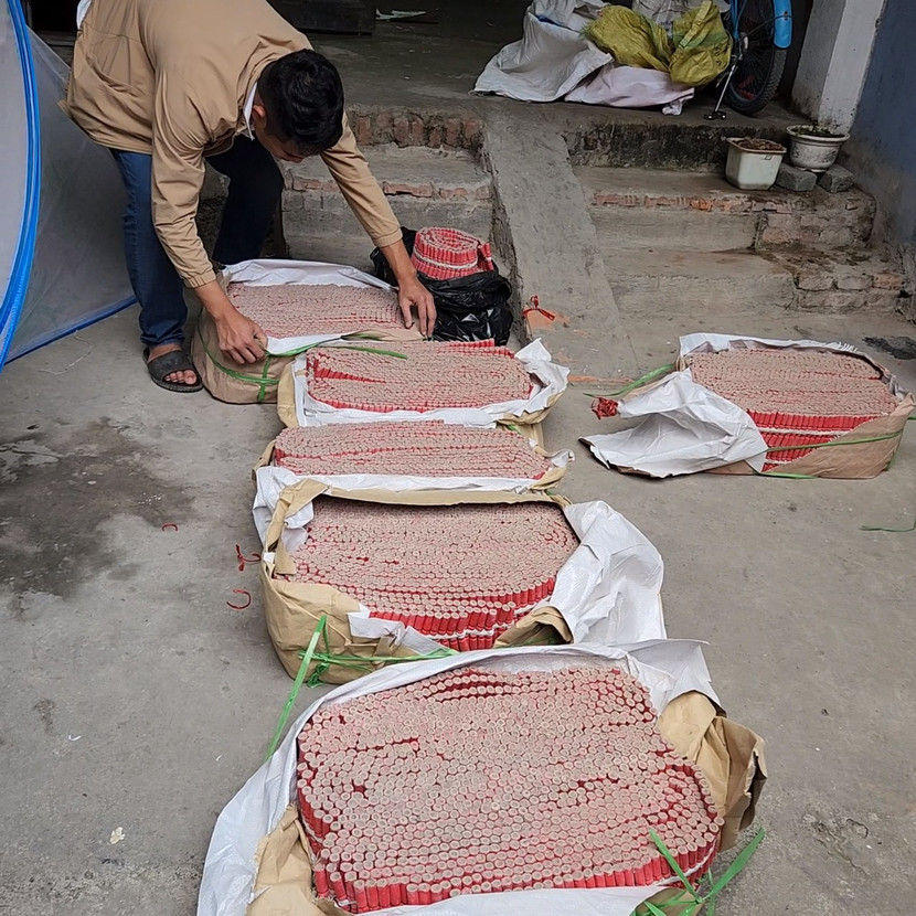 Một phần tang vật vụ án