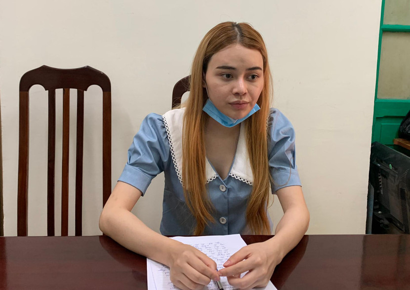 Trần Thị Phương Thảo tại cơ quan điều tra Trần Thị Phương Thảo tại cơ quan điều tra