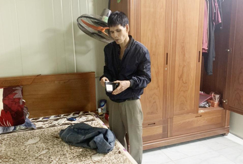 Đối tượng Vũ Đình Mão thực nghiệm hành vi trộm cắp tài sản