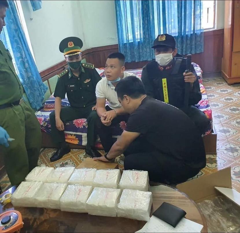 Cơ quan chức năng đã thu giữ một khối lượng ma túy lớn cùng vũ khí 'nóng'