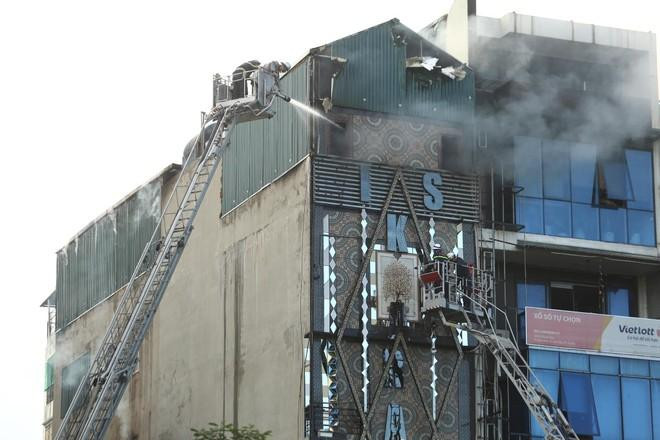 Hiện trường vụ cháy khiến 3 CBCS Cảnh sát PCCC&amp;CNCH hy sinh