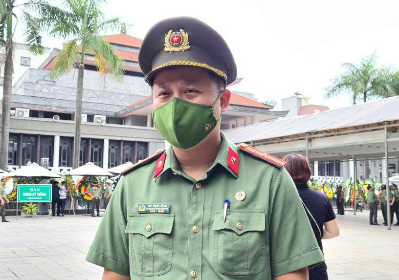 Thiếu tá Bùi Mạnh Hùng, Bí thư Đoàn thanh niên CATP Hà Nội khẳng định, Công an Thủ đô sẽ biến đau thương thành hành động cách mạng noi gương 3 liệt sỹ Thiếu tá Bùi Mạnh Hùng, Bí thư Đoàn thanh niên CATP Hà Nội khẳng định, Công an Thủ đô sẽ biến đau thương thành hành động cách mạng noi gương 3 liệt sỹ