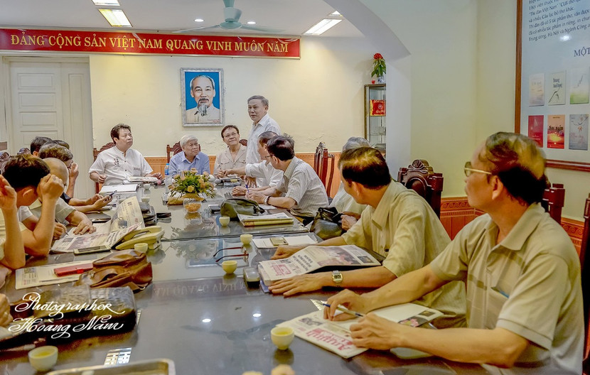 Một buổi sinh hoạt thường kỳ của CLB (ảnh CTV) Một buổi sinh hoạt thường kỳ của CLB (ảnh CTV)