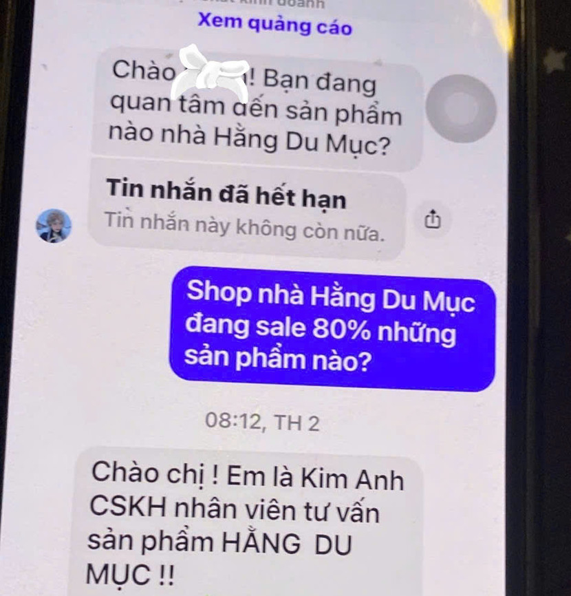 Tin nhắn mở đầu cho chuỗi lừa đảo phía sau Tin nhắn mở đầu cho chuỗi lừa đảo phía sau