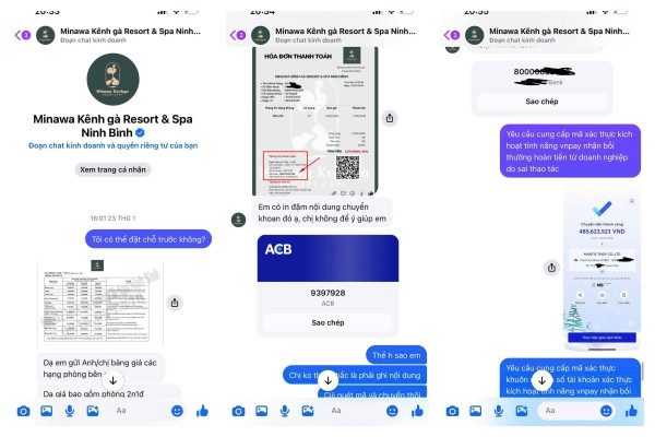 Du khách đã mất tiền tỷ vì đặt phòng nhầm trang fanpage giả mạo