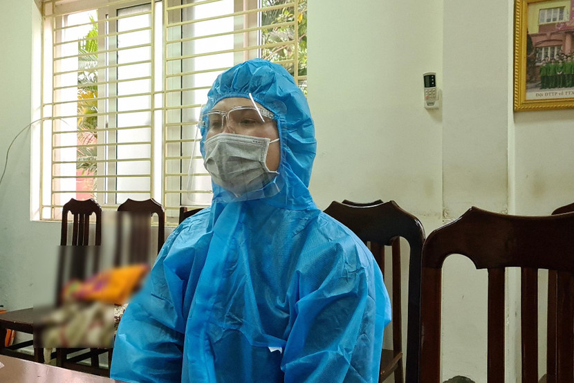 Đỗ Ngọc Tú tại cơ quan công an Đỗ Ngọc Tú tại cơ quan công an