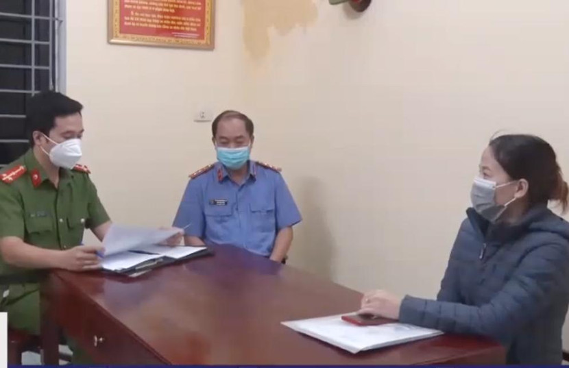 Bị can Nguyễn Thị Luyến tại cơ quan điều tra Bị can Nguyễn Thị Luyến tại cơ quan điều tra