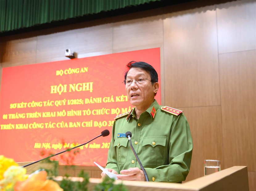 Đại tướng Lương Tam Quang, Ủy viên Bộ Chính trị, Bí thư Đảng ủy Công an Trung ương, Bộ trưởng Bộ Công an chủ trì hội nghị Đại tướng Lương Tam Quang, Ủy viên Bộ Chính trị, Bí thư Đảng ủy Công an Trung ương, Bộ trưởng Bộ Công an chủ trì hội nghị