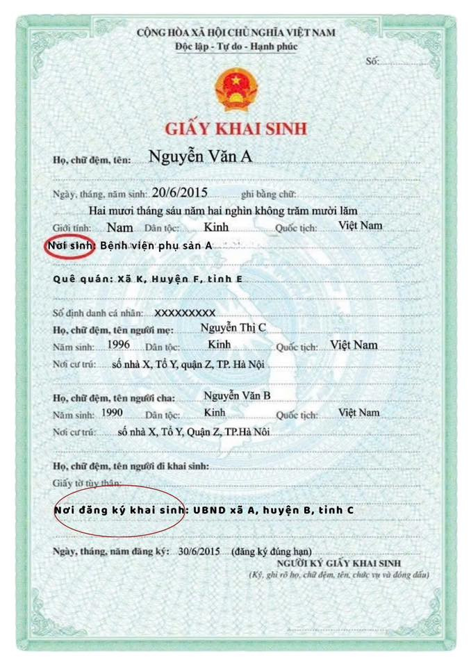 Người dân cần nhập đúng thông tin theo giấy khai sinh khi làm thủ tục cấp hộ chiếu