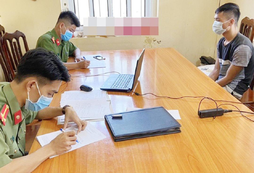 Công an huyện Mỹ Đức lập hồ sơ xử lý đối với N.V.S về hành vi tung tin sai sự thật