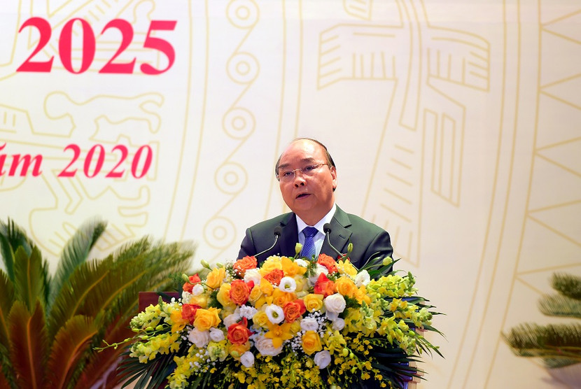 Thủ tướng Chính phủ Nguyễn Xuân Phúc phát biểu chỉ đạo Đại hội