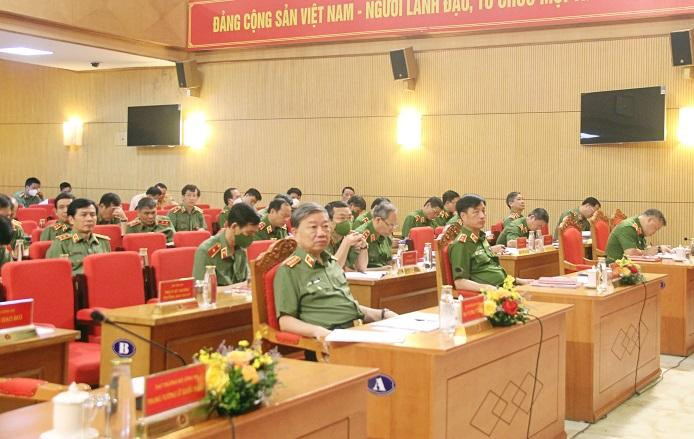 Bộ trưởng Tô Lâm và các đại biểu dự hôi nghị Bộ trưởng Tô Lâm và các đại biểu dự hôi nghị