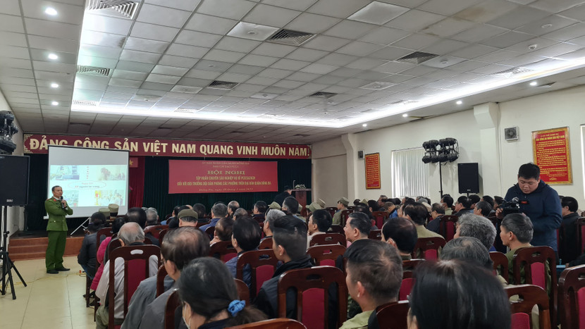 Tập huấn chuyên sâu cho hàng trăm đội trưởng bảo vệ dân phố, dân phòng về PCCC&amp;CNCH