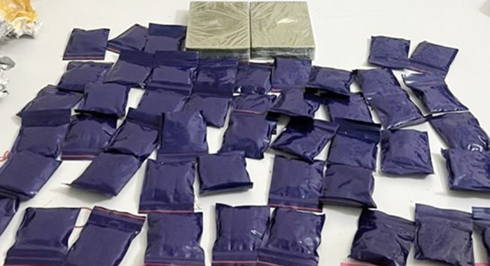 Số ma túy thu giữ của Hạng A Xà