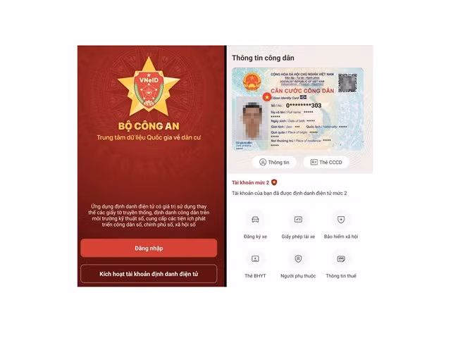 Định danh điện tử giúp công dân giao dịch dễ dàng trên Cổng dịch vụ công