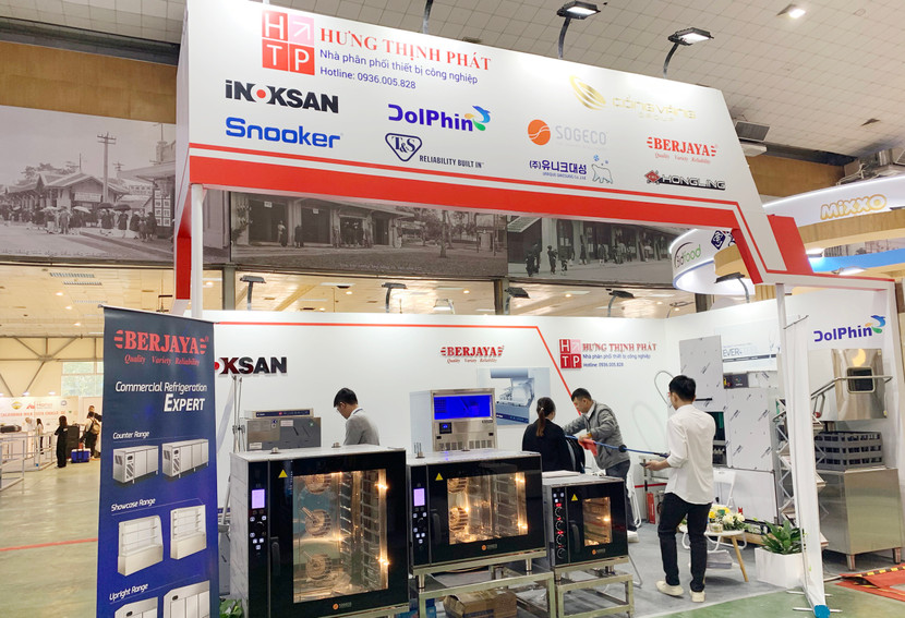 Triển lãm quy tụ nhiều thương hiệu lớn trong các ngành hàng từ đồ bếp đến đồ uống, thực phẩm