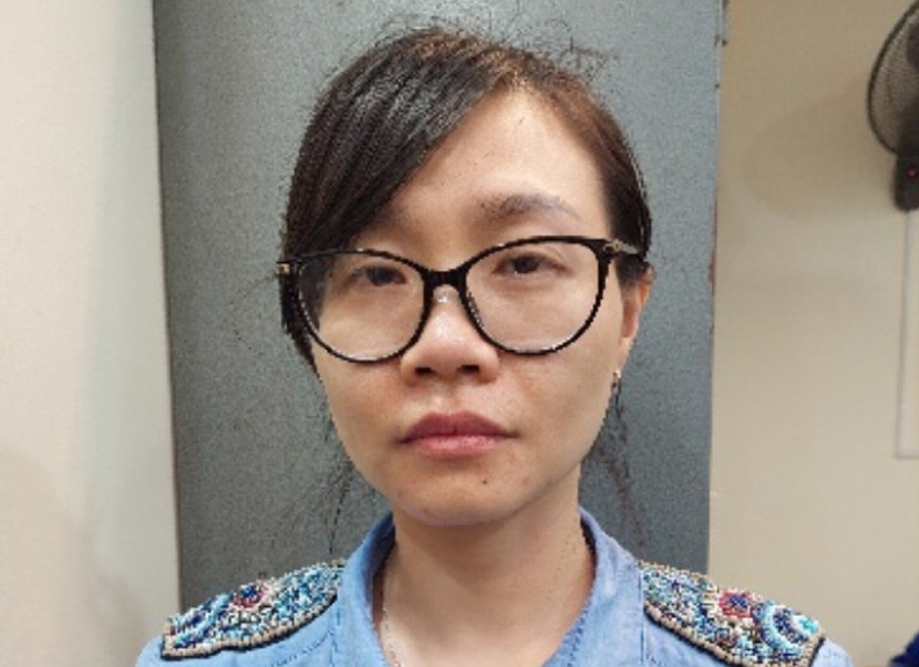 Bị can Phạm Thị Đức Việt Bị can Phạm Thị Đức Việt