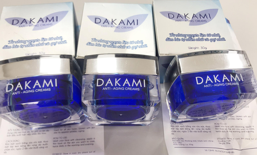 Sản phẩm DAKAMI được làm giả hết sức tinh vi