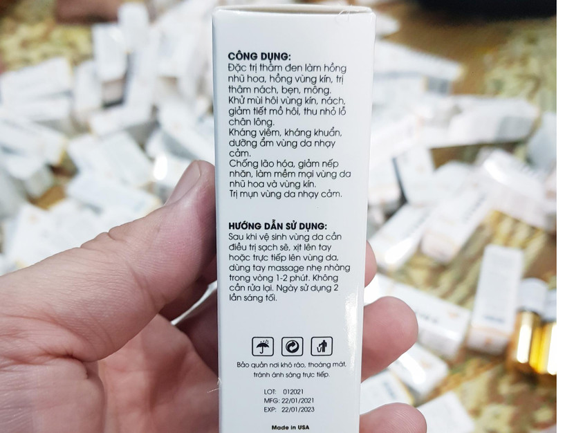 Sản phẩm giả được làm như sản phẩm thật