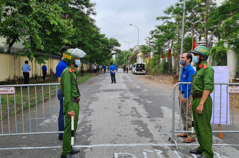CAQ Nam Từ Liêm phối hợp cùng các lực lượng làm nhiệm vụ trong kỳ thi tuyển sinh tới đây