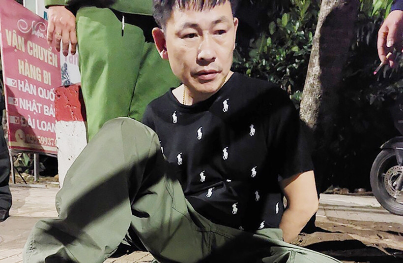 Hoàng Xuân Hoài tại thời điểm bị phát hiện, bắt giữ Hoàng Xuân Hoài tại thời điểm bị phát hiện, bắt giữ