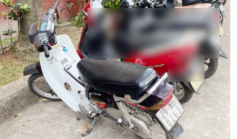 Chiếc xe tang vật