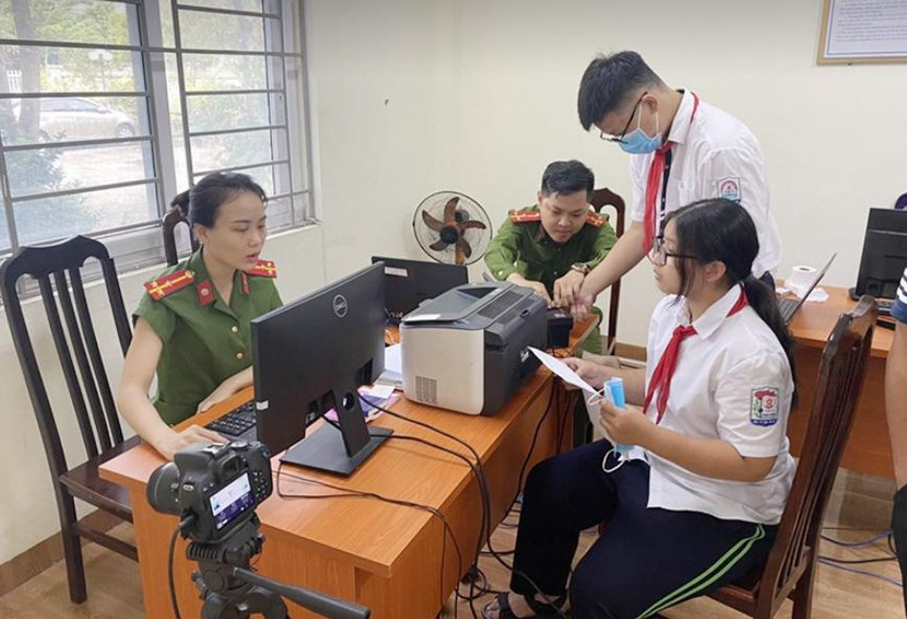 Thủ tục cấp CCCD cho học sinh được đảm bảo nhanh chóng, thuận lợi, không ảnh hưởng đến giờ học