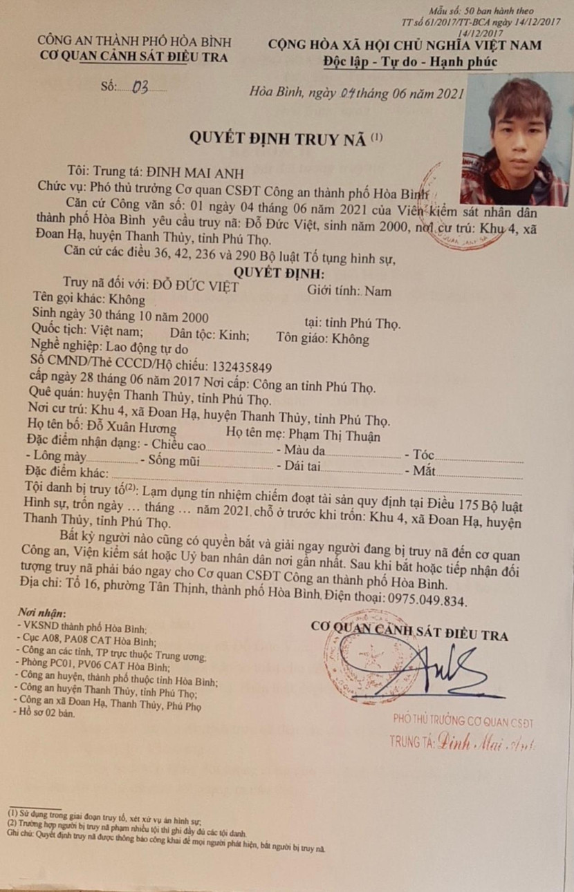 Quyết định truy nã của cơ quan có thẩm quyền phải là văn bản bằng giấy in, được gửi đến các Cơ quan Công an, Viện Kiểm sát, Tòa án và thông báo rộng rãi trên các phương tiện thông tin đại chúng Quyết định truy nã của cơ quan có thẩm quyền phải là văn bản bằng giấy in, được gửi đến các Cơ quan Công an, Viện Kiểm sát, Tòa án và thông báo rộng rãi trên các phương tiện thông tin đại chúng