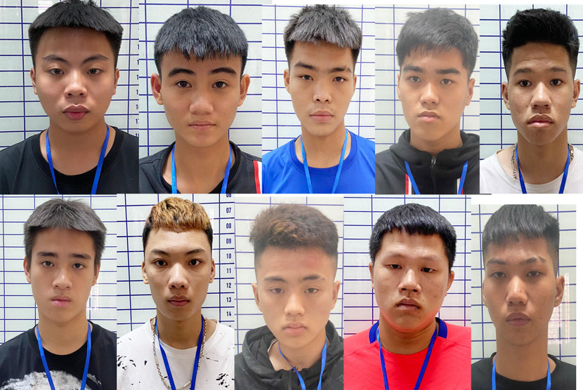 Nhóm đối tượng bị khởi tố vụ án gây rối trật tự công cộng Nhóm đối tượng bị khởi tố vụ án gây rối trật tự công cộng