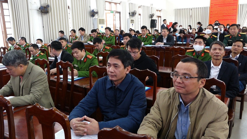 Hội nghị dành cho 300 cán bộ chủ chốt và cán bộ làm công tác tham mưu bảo vệ bí mật nhà nước của các ban, ngành, đơn vị, địa phương trên toàn huyện