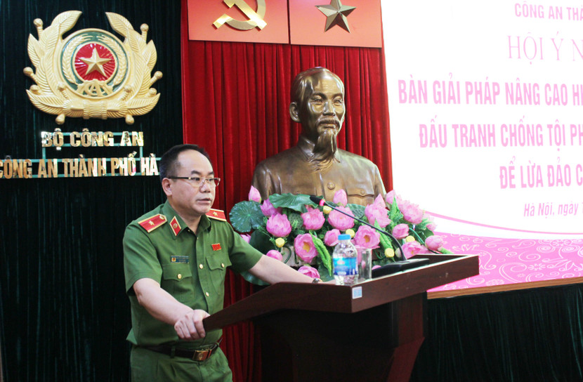 Thiếu tướng Nguyễn Thanh Tùng, Phó Giám đốc - Thủ trưởng Cơ quan CSĐT - CATP Hà Nội chủ trì hội nghị Thiếu tướng Nguyễn Thanh Tùng, Phó Giám đốc - Thủ trưởng Cơ quan CSĐT - CATP Hà Nội chủ trì hội nghị