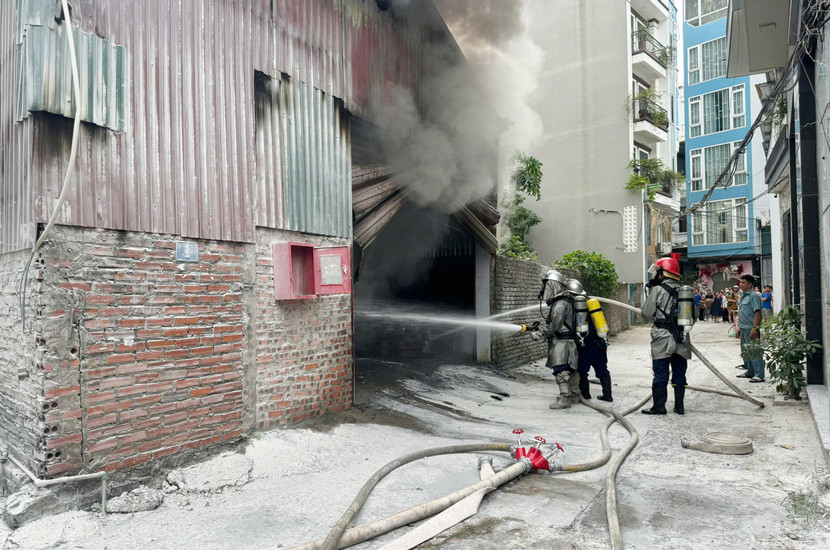 Đám cháy đã được khống chế